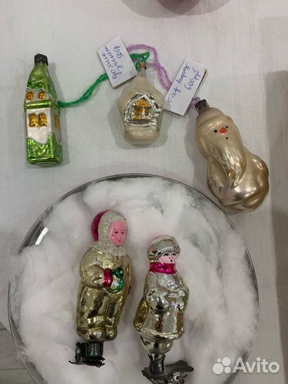 Елочные игрушки СССР