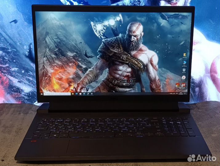 Игровой Dell GTX 1650/ i5-10500H/256gb/16 гб