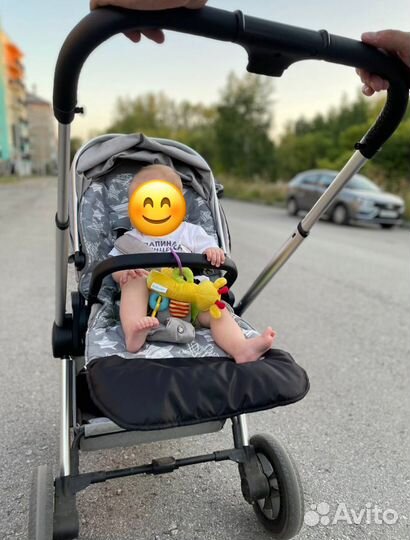Коляска с реверсивным блоком Moon