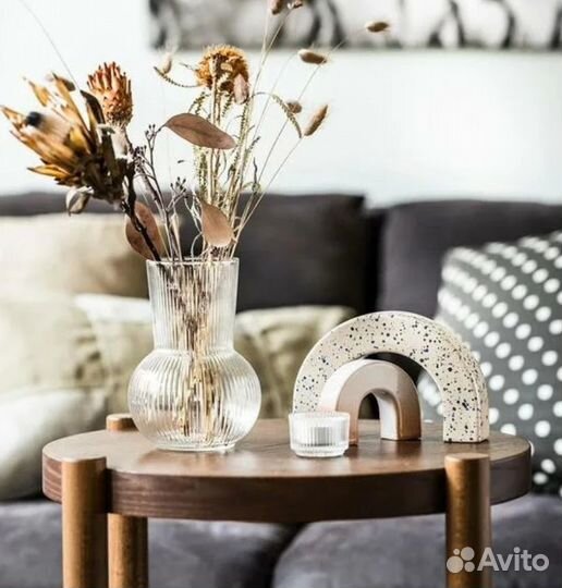 Ваза икеа 17см новая