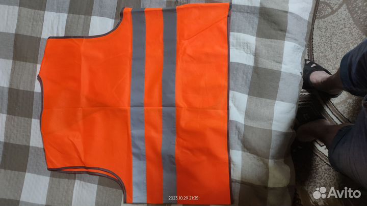 Жилет универсальный сигнальный оранжевый