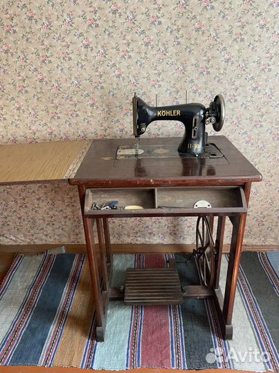 Швейная машина kohler и singer. Тула СССР