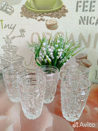 Хрустальные стаканы СССР