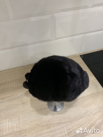 Берет норковый шапка