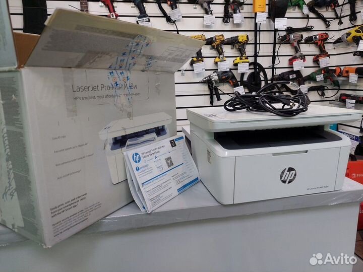 Принтер HP Laser Jet Pro MFP M28w