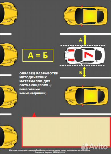 Автоинструктор-психолог кат. 