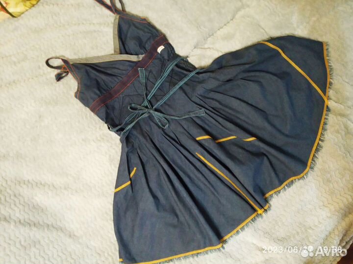 Летнее платье-сарафан