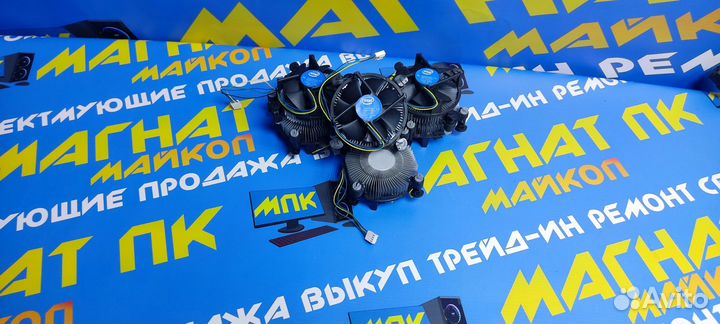 Кулера боксовые 775