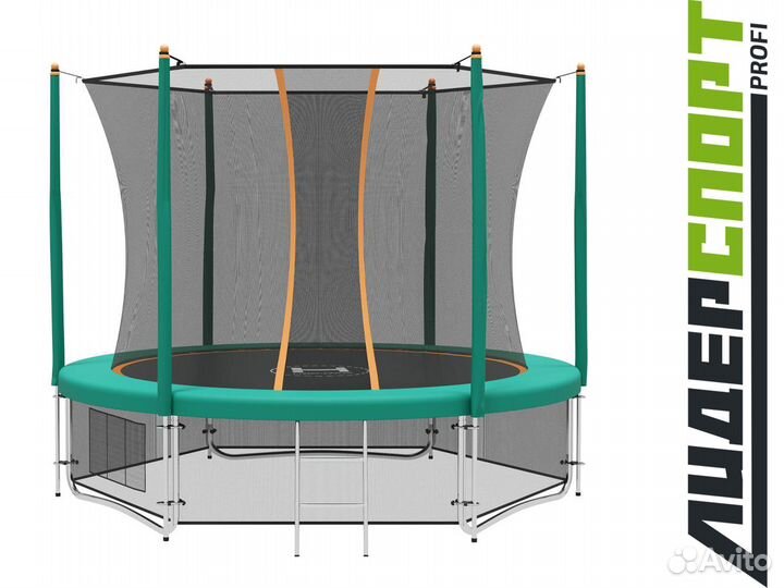 Детский батут с сеткой