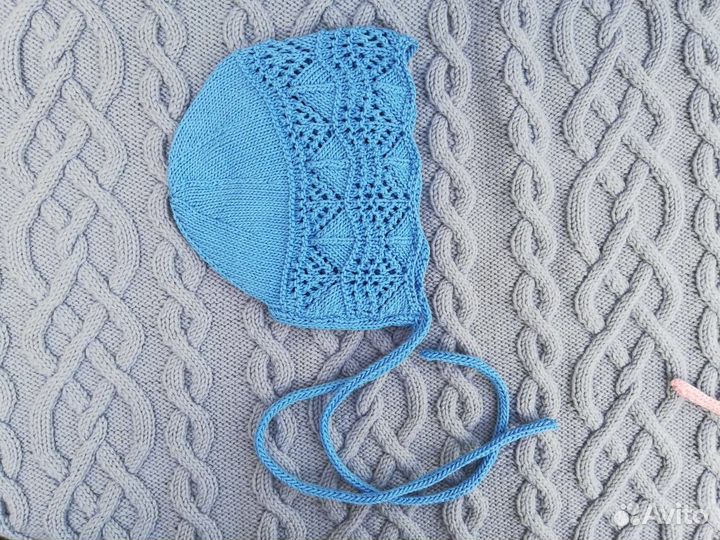 Чепчик для новорожденного