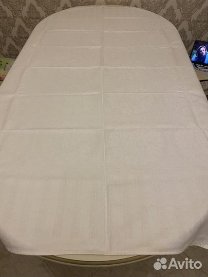 Скатерть льняная СССР