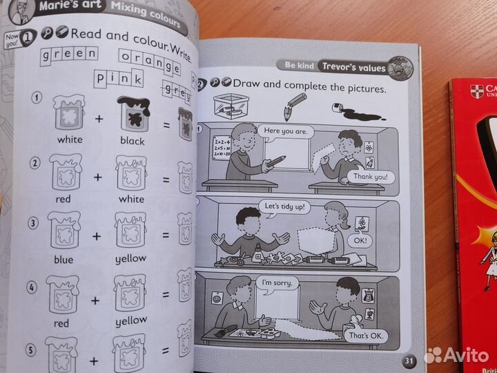 Kid's Box 1, 2, 3, 4 starter (комплекты) новые