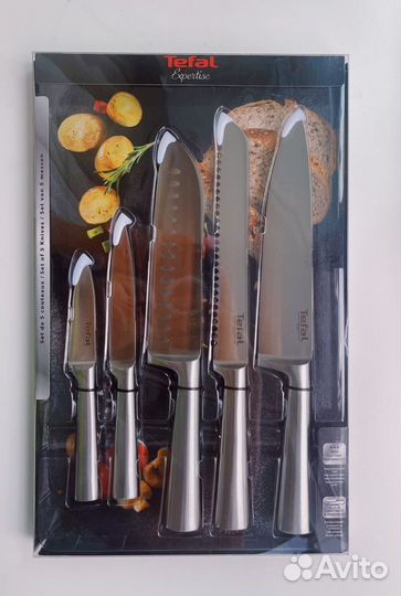 Новый набор кухонных ножей Tefal Expertise