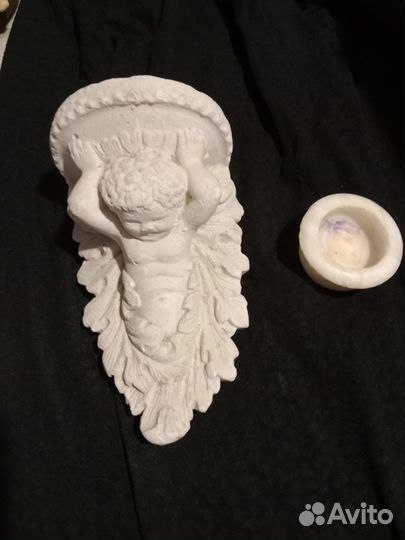 Статуэтки из гипса ангелочки