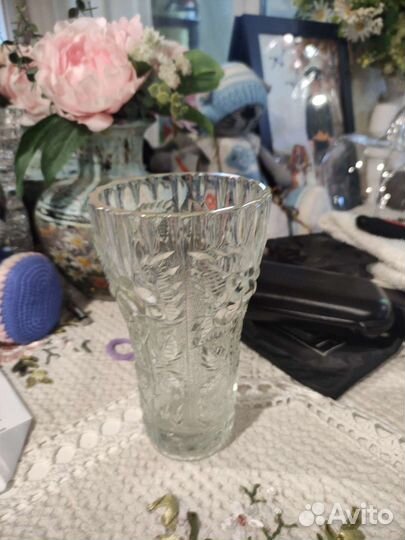 Хрустальная ваза