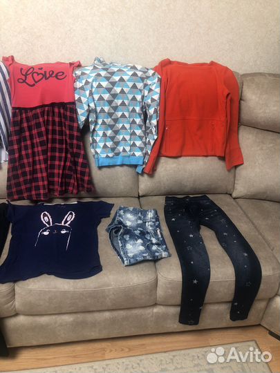 Пакет одежды для девочки 9-10 лет