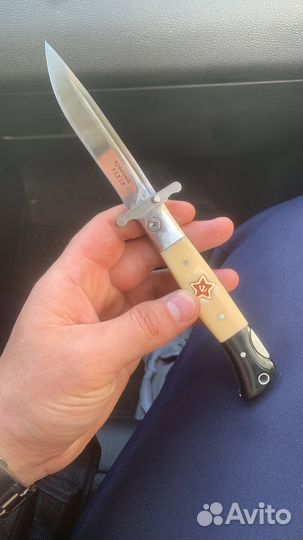 Нож финка нквд складная