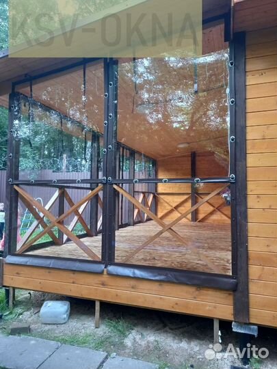 Мягкие окна на террасу