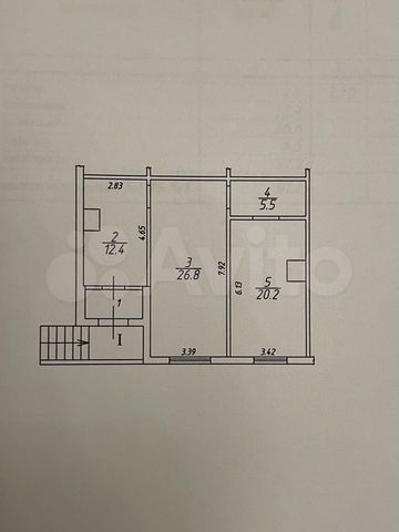 Свободного назначения, 68 м²