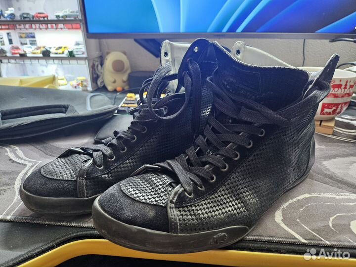 Кеды кожаные kenzo