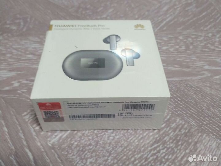 Новые беспроводные наушники Huawei freebuds pro
