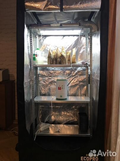 Тент (Гроубокс) с оборудованием