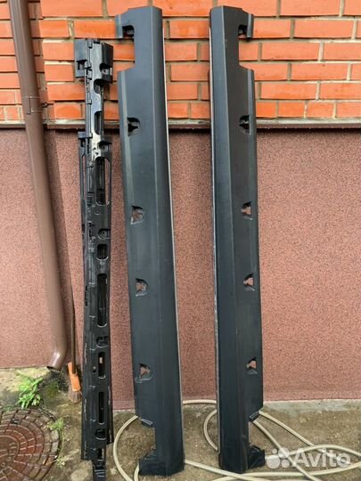 Накладки на порог Mercedes ml 166