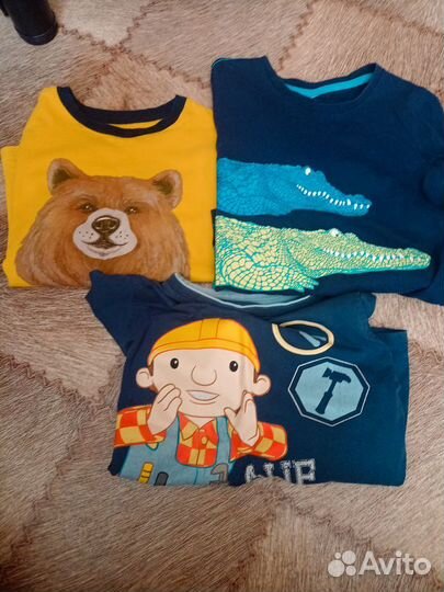 Детские вещи пакетом на мальчика 116