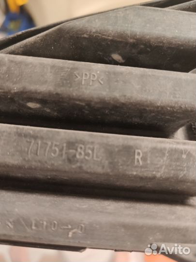 Заглушка в бампер птф Suzuki splash