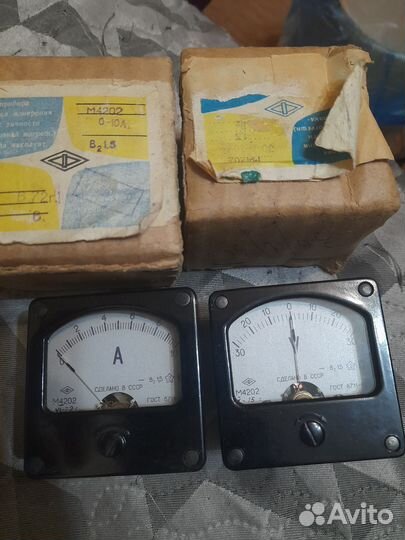 Вольтметр и амперметр
