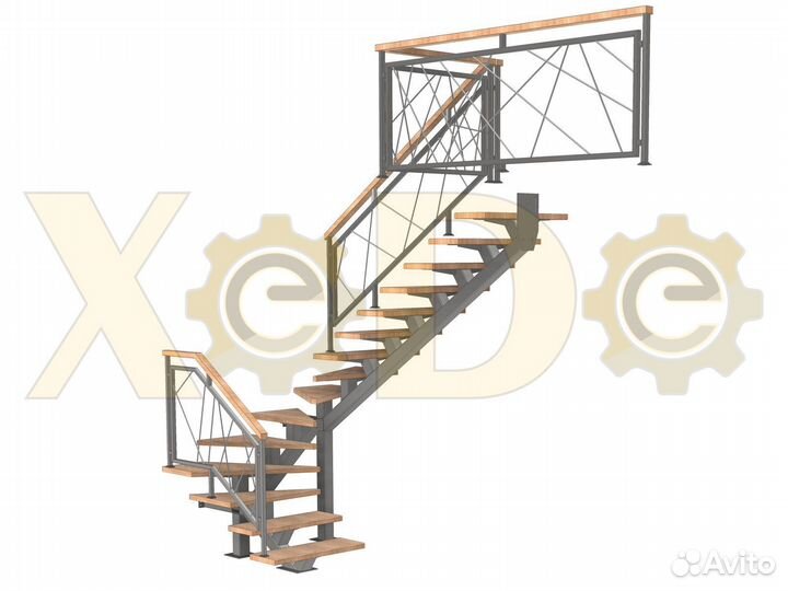 Проектирование лестниц. Чертежи, эскизы и проекты