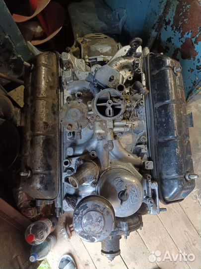 Двигатель газ 66