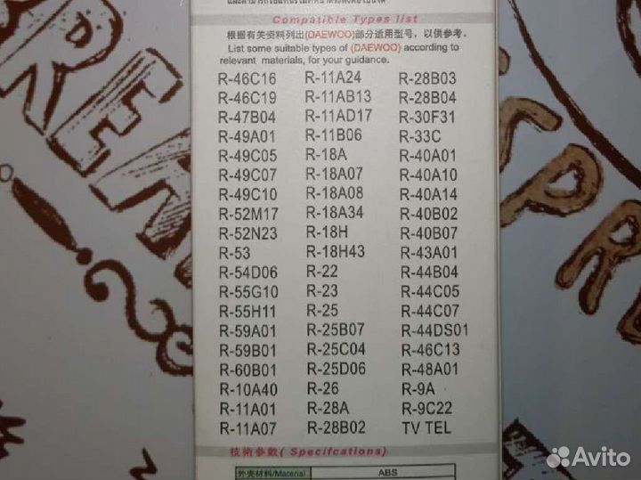 Пульт ду для телевизора