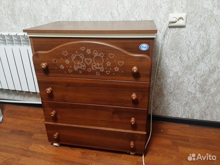 Комод детский с пеленальным столиком