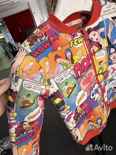 Бомбер для девочки