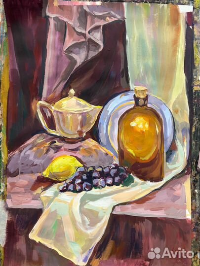 Работы живопись гуашью