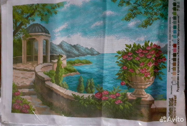 Рисунок на канве