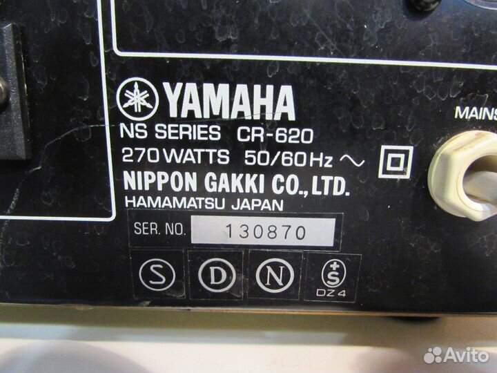 Yamaha CR-620 Стерео Ресивер Japan 1978г