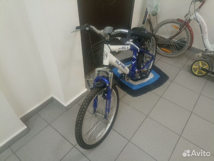 Велосипед детский 20: легкий Alpine Bike 250S, 20