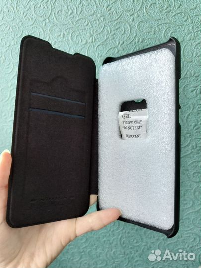 Чехол-книжка из Premium экокожи для Redmi 9