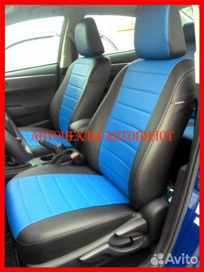 Чехлы Автопилот Toyota Corolla 11 из экокожи