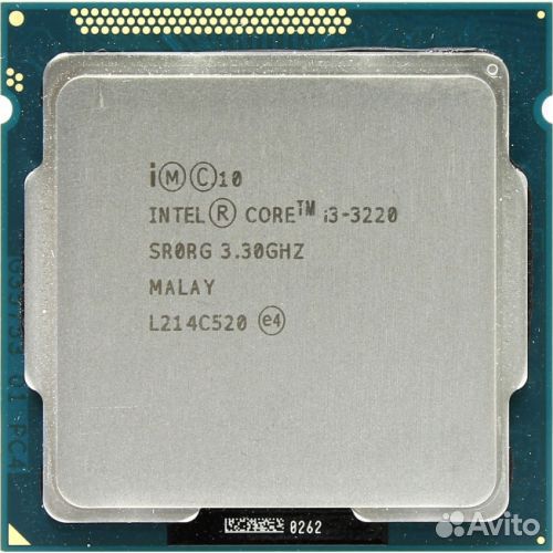 Intel Core i3-3220 3.3 GHz 2core svga 55W LGA1155