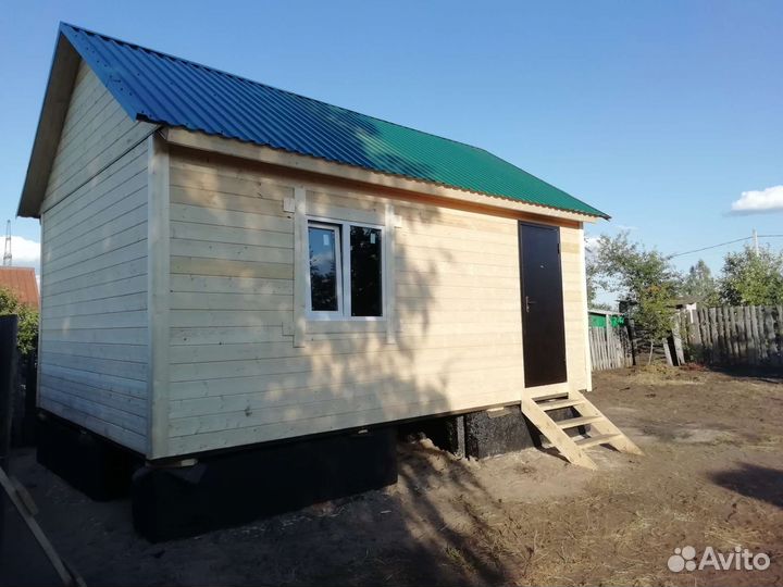 Каркасный дом 4х6
