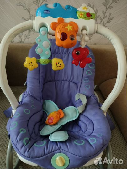 Детский шезлонг бу