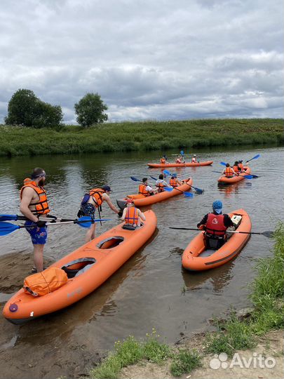 Аренда прокат байдарок и снаряжения