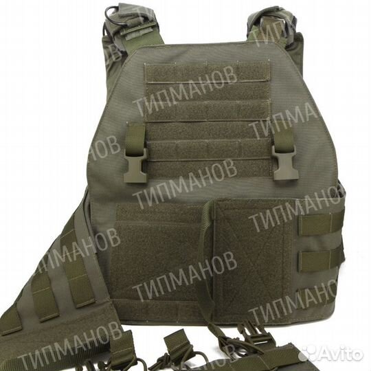 Жилет с экстренным сбросом Wartech TV-124 олива