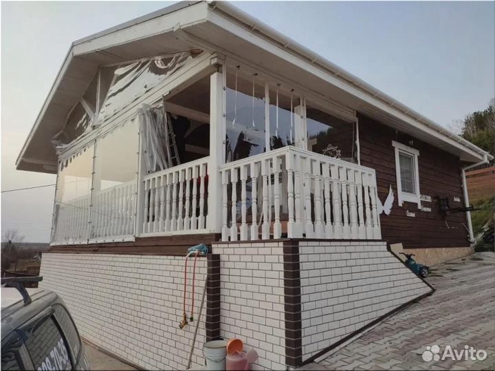 Мягкие окна для террас, беседок, веранд