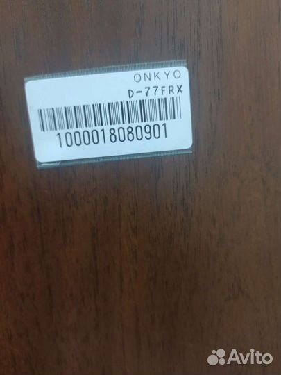 Акустические колонки onkyo d-77frx