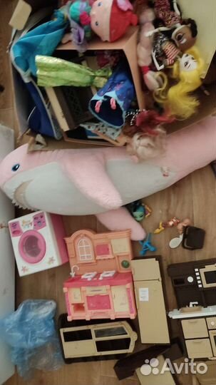 Детские игрушки очень много шт цена за всё