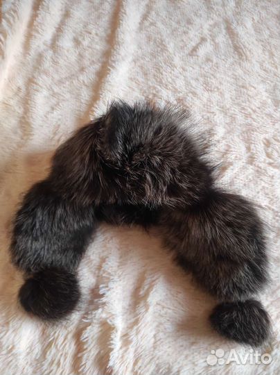 Шапка ушанка женская